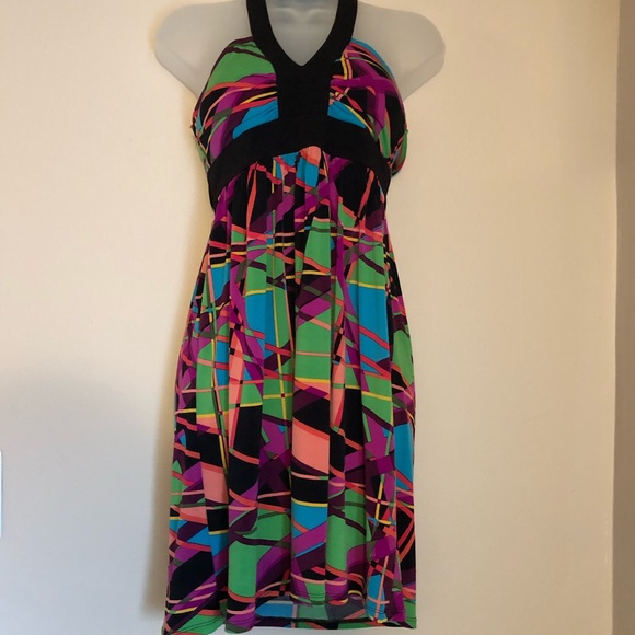 City Triangles Dresses & Skirts - City Triangles Resort Halter Dress Beach Coverup M